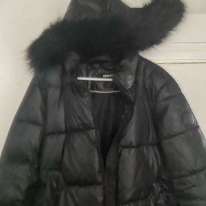Black DKNY Coat